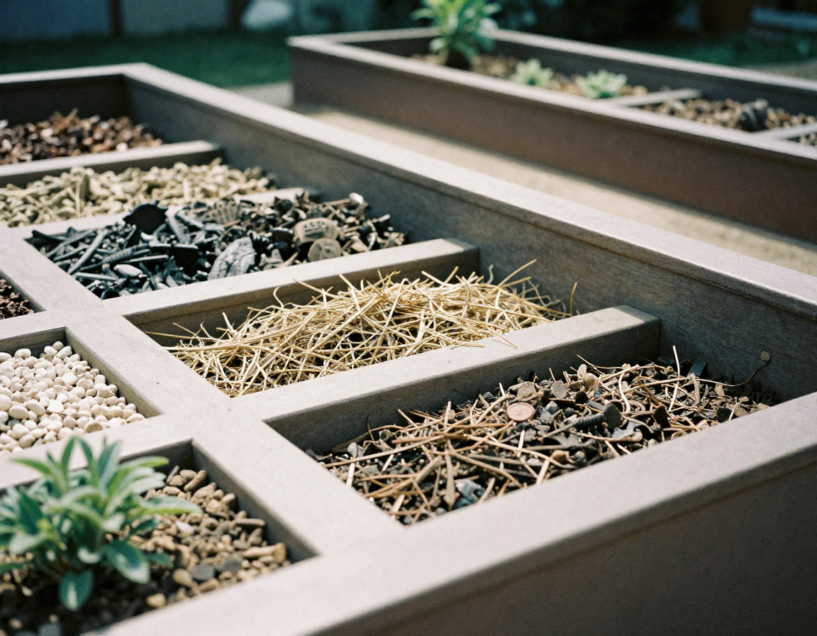 Various raised bed material options